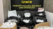 İzmir'de Narkotik Operasyonu: 316 Bin 760 Sentetik Hap Ele Geçirildi