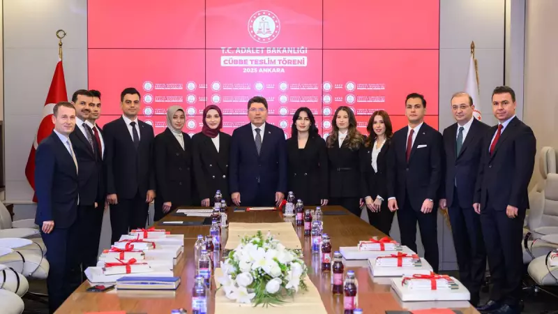 1351 Hakim ve Savcı Adayına Cübbe Teslimi: Yılmaz Tunç'tan Mesaj