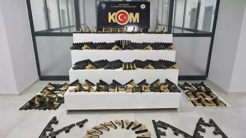 Adıyaman'da 1000 Adet Tabanca Ele Geçirildi: 2 Gözaltı