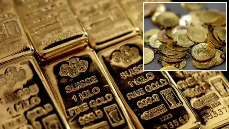 Gram Altın 5.778 TL'de Kapandı, Ons Altında Düşüş Sürüyor