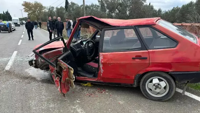 Havran'da Meydana Gelen Trafik Kazasında 3 Kişi Yaralandı