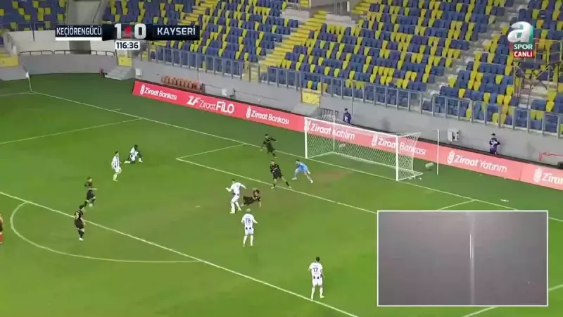 Keçiörengücü, Ziraat Türkiye Kupası'nda Kayserispor'u 2-0 Yendi