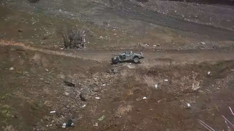 Muş'ta VEDAŞ Aracının Şarampole Yuvarlandığı Kazada 1 Kişi Hayatını Kaybetti