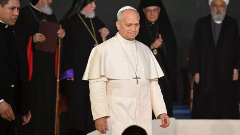 Papa 14. Leo Lübnan'da: Beyrut'ta Dinler Arası Barış Vurgusu