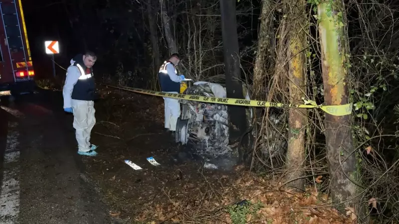 Safranbolu'da Feci Kaza: 28 Yaşındaki Sürücü Araçta Yanarak Can Verdi