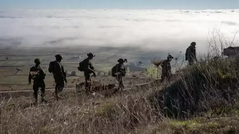 İsrail Güçleri Kuneytra'da: 3 Araçlık Birlik ve İHA Keşfi