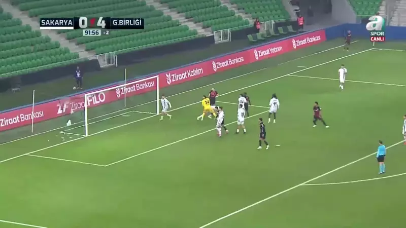 Ziraat Türkiye Kupası'nda Fırtına: Gençlerbirliği, Sakaryaspor'u 5-0 Yendi