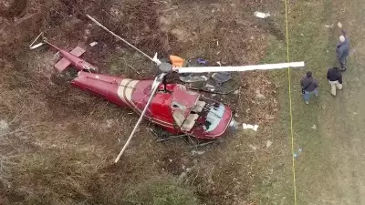 ABD'de 2 Helikopter Havada Çarpıştı: 1 Pilot Öldü, 1'i Ağır Yaralı