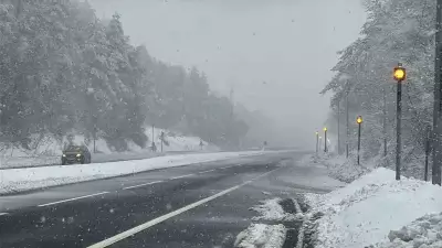 Bolu Dağı'nda Kar Kalınlığı 30 Santimetreyi Buldu, Karayolları Teyakkuzda