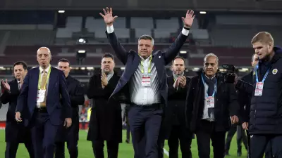 Fenerbahçe Başkanı Sadettin Saran, Olimpiyat Stadı'nda Taraftarlarla Buluştu