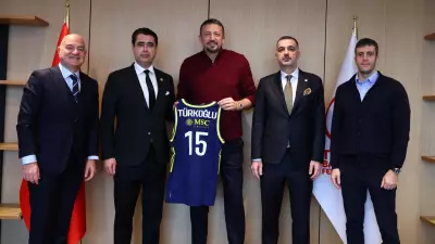 Fenerbahçe Temsilcileri TBF Başkanı Hidayet Türkoğlu'nu Ziyaret Etti