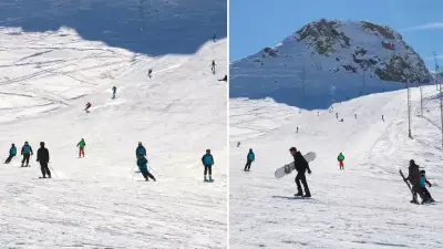 Hakkari Kayak Merkezi Sezona Açıldı: 5 Pist ve 1 Metre Kar