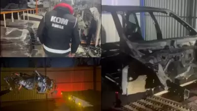 Kaçak Araç Operasyonu: 12 Milyon Lira Değerinde Parça Ele Geçirildi