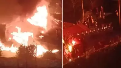 Ordu Kabadüz'de Ahşap Ev Yangını: 2 Saatlik Mücadele Sonunda Kontrol Altına Alındı