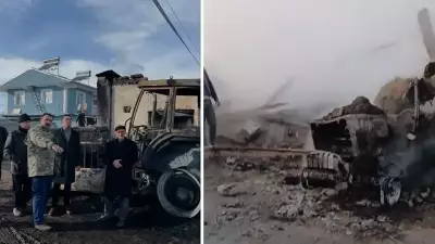 Ortakent'te Çıkan Yangında Ambar, Traktör ve 10 Ton Tahıl Yandı