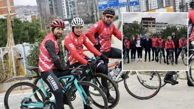 Sarıkamış Şehitleri İçin Pedal Çeviren Bisikletliler Rize'ye Ulaştı