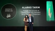 Alarko Tarım, Yapay Zekâlı Sera Projesiyle %72 Su Tasarrufu Sağlayarak Ödül Kazandı