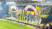 Fenerbahçe-Galatasaray Derbisinde Taraftar Koreografisi ve Gürbüz'den Sert Çıkış