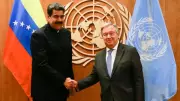 Maduro, BM Genel Sekreteri Guterres ile Venezuela Tehditlerini Görüştü
