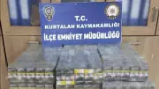Siirt'te Yapılan Kontrolde 1.800 Paket Kaçak Sigara Ele Geçirildi