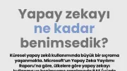 Yapay Zeka Kullanımında Türkiye Yüzde 13.4 ile Geride