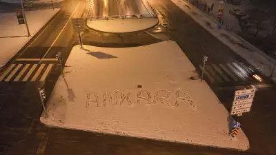 Ankara'da Kar Yağışı Etkili Oldu: Yüksek Kesimler Beyaza Büründü