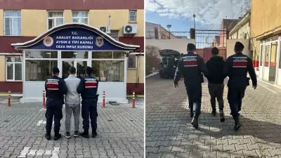 Aydın'da 2 Aranan Suçlu Yakalandı: 5 Yıl ve Üzeri Hapis Cezaları