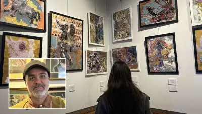 Aziz Murat Aslan'ın 'Karagöz'ün İlahi Komedyası' Sergisi Kadıköy'de Açıldı