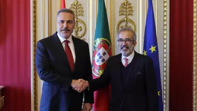 Bakan Fidan Lizbon'da Portekizli Mevkidaşı Rangel ile Görüştü
