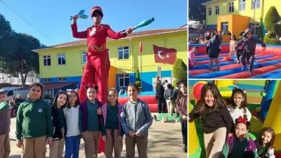 Bayındır Fatih İlkokulu'nda Karne Haftası Renkli Etkinliklerle Kutlandı