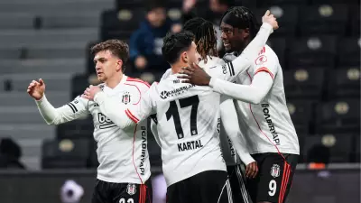 Beşiktaş, Ziraat Türkiye Kupası'nda Ankara Keçiörengücü'nü 3-0 Mağlup Etti