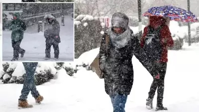 Diyarbakır ve Batman'a Yoğun Kar, Akdeniz'de Fırtına Uyarısı
