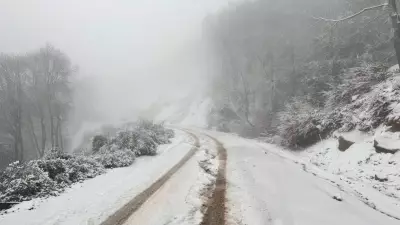 Erdek'te Kar Yağışı: Kapıdağ Beyaza Büründü, Sürücüler Dikkat!