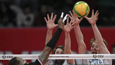 Halkbank, CEV Şampiyonlar Ligi'nde Knack'e 3-2 Mağlup Oldu