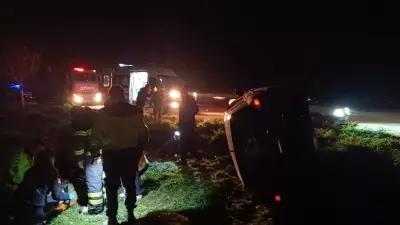 Hatay'da Kontrolden Çıkan Otomobil Devrildi: Sürücü Yaralı