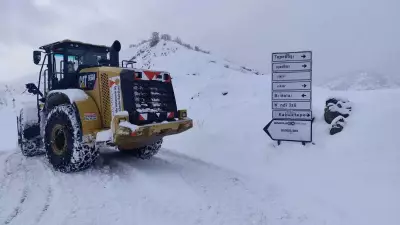 Kahramanmaraş'ta Kar ve Buzlanma: 228 Araçla 858 Personel Seferber