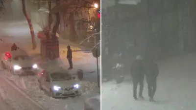 Kars'ta Hayatı Felç Eden Tipi: Yollar Kapandı, Görüş Sıfırlandı