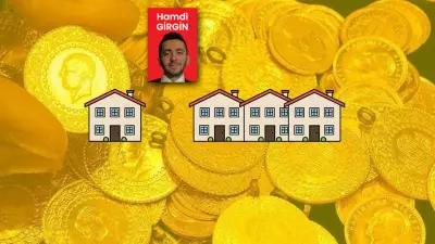 Konut Fiyatları Altın Karşısında Çakıldı: Türkiye'de %65, İstanbul'da %71 Düşüş