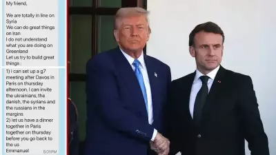 Macron'dan Trump'a Mesaj: Suriye'de Anlaştık, Grönland'ı Anlamadım
