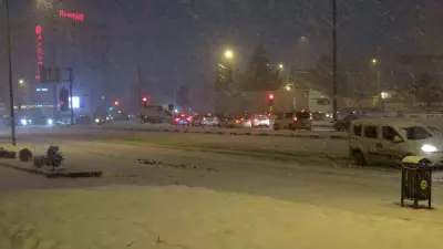 Malatya'da Kar Kalınlığı Yarım Metreyi Aştı, Ulaşım Aksamaları Yaşanıyor