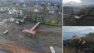 Sapanca Gölü'nde Kaçak İskeleler Kaldırılıyor: Kıyı Şeridi Halka Açılıyor