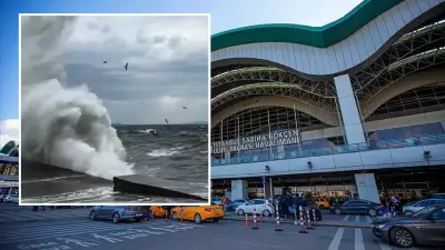 İstanbul'da Fırtına: Sabiha Gökçen'de Uçuşların %5'i İptal Edildi