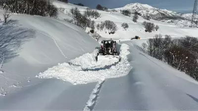 Tunceli'de Kar Mücadelesi: 287 Köy Yolundan 267'si Açıldı