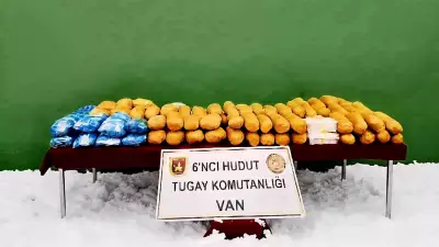 Van'da Hudut Kartallarından Büyük Operasyon: 50 Kilo 930 Gram Uyuşturucu Ele Geçirildi