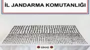 Burdur'da Kaçakçılık Operasyonu: 2 Gözaltı, 1003 Sille Ele Geçirildi