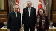 Cumhurbaşkanı Erdoğan, Koç Ailesi'ni Beştepe'de Ağırladı