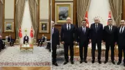 Cumhurbaşkanı Erdoğan, Özbekistan Heyetini Kabul Etti
