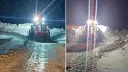 Gümüşhane'de Yağmurdere Karayolu'na Çığ Düştü, Ulaşım Aksamaları Yaşanıyor
