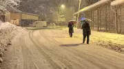Malatya'da Kar Yağışı Nedeniyle Motosiklet Trafiği Yasaklandı, Kamu Personeline İzin