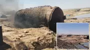 Suriye'de Ömer ve Tenk Petrol Sahalarından İlk Sevkiyat Banyas'a Ulaştı